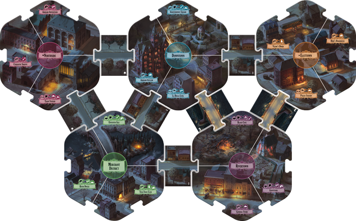 诡镇奇谈版图游戏第三版