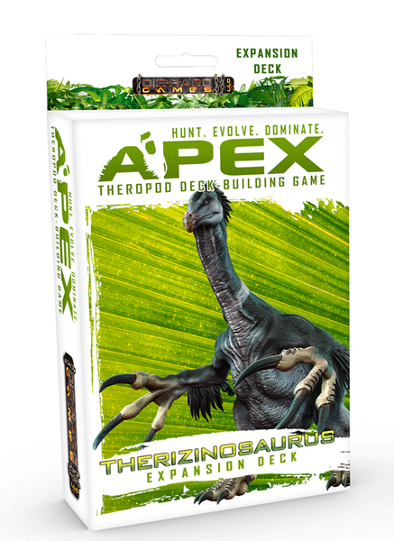 apex theropod deck-building game: therizinosaurus expansion deck