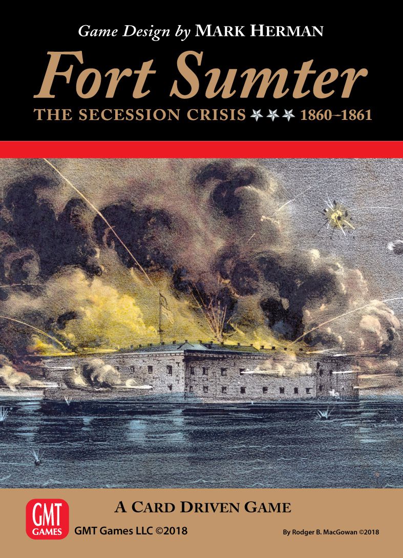 Fort Sumter The Secession Crisis 1860 61攻略 Fort Sumter The Secession Crisis 1860 61规则 Fort Sumter The Secession Crisis 1860 61评价 集石桌游 集石桌游